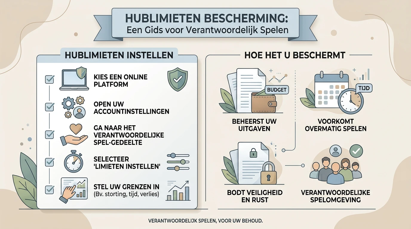 Een kalme beslisroute met limiet, pauze, contactmoment en hulp als beschermende stappen